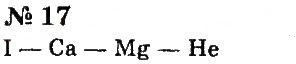 Завдання № 17 - § 9. Хімічні елементи, їхні назви та символи - ГДЗ Хімія 7 клас Г.А. Лашевська, А.А. Лашевська 2015