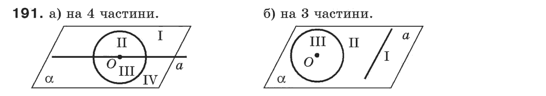 Завдання № 191 - § 6. Ознаки паралельності прямих - ГДЗ Геометрія 7 клас Г.П. Бевз, В.Г. Бевз, Н.Г. Владімірова 2007