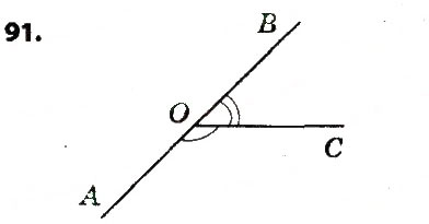 Завдання № 91 - Розділ 2. Взаємне розміщення прямих на площині - ГДЗ Геометрія 7 клас О.С. Істер 2015