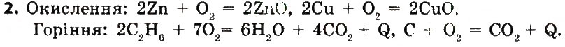 Завдання № 2 - § 20. Колообіг оксигену в природі - ГДЗ Хімія 7 клас М.М. Савчин 2015