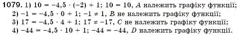 Завдання № 1079 - § 29. Розв'язування систем двох лінійних рівнянь з двома змінними способом додавання (Уроки 75, 76) - ГДЗ Алгебра 7 клас О.С. Істер 2007