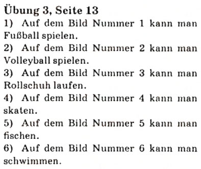 Завдання № 3 - St. 3. Sommerferien - ГДЗ Німецька мова 7 клас С.І. Сотникова 2010
