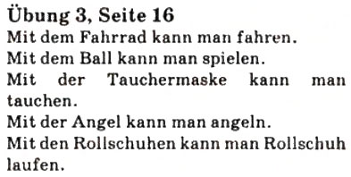 Завдання № 3 - St. 4. Was machst du in den Ferien? - ГДЗ Німецька мова 7 клас С.І. Сотникова 2010