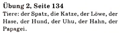 Завдання № 2 - St. 57. Unsere Tiere - ГДЗ Німецька мова 7 клас С.І. Сотникова 2010