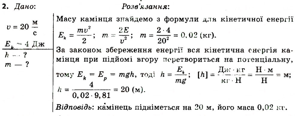 Завдання № 2 - Вправа 21 - ГДЗ Фізика 7 клас Т.М. Засєкіна, Д.О. Засєкін 2015