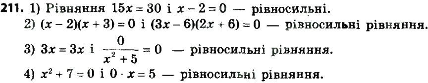 Завдання № 211 - § 1. Раціональні вирази - ГДЗ Алгебра 8 клас А.Г. Мерзляк, В.Б. Полонський, M.С. Якір 2016