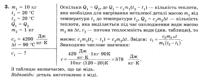 Завдання № 3 - Вправа 31 - ГДЗ Фізика 8 клас Є.В. Коршак, О.І. Ляшенко, В.Ф. Савченко 2008