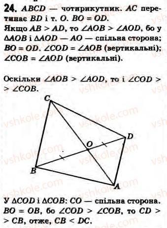Завдання № 24 - Завдання 10 - ГДЗ Геометрія 8 клас Г.В. Апостолова 2008