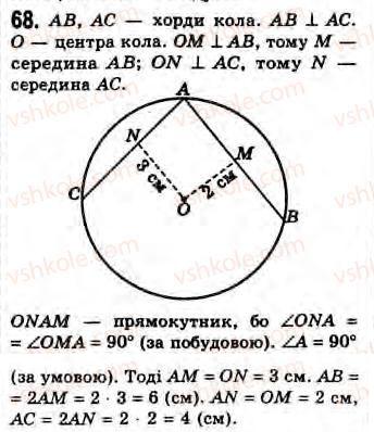 Завдання № 68 - Завдання 14 - ГДЗ Геометрія 8 клас Г.В. Апостолова 2008