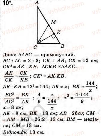 Завдання № 10 - Завдання 21 - ГДЗ Геометрія 8 клас Г.В. Апостолова 2008