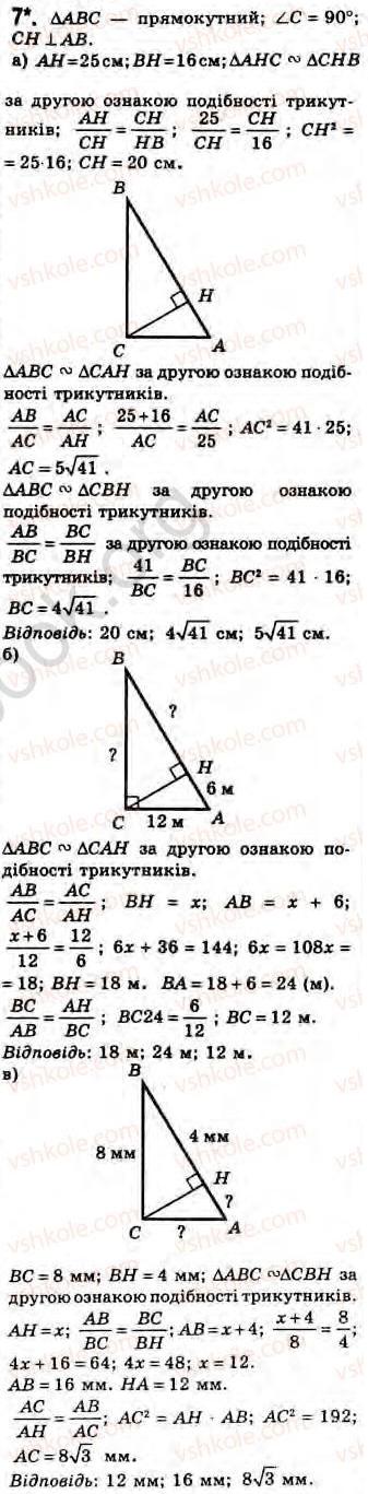 Завдання № 7 - Завдання 21 - ГДЗ Геометрія 8 клас Г.В. Апостолова 2008