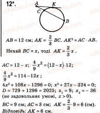 Завдання № 12 - Завдання 24 - ГДЗ Геометрія 8 клас Г.В. Апостолова 2008