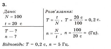 Завдання № 3 - § 5. МЕХАНІЧНІ КОЛИВАННЯ - ГДЗ Фізика 8 клас Л.Е. Генденштейн 2008