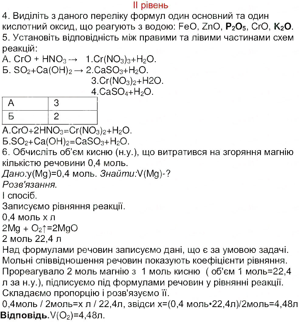 Завдання № 2 - Сторінка 48 - ГДЗ Хімія 8 клас М.М. Савчин 2013 - Робочий зошит