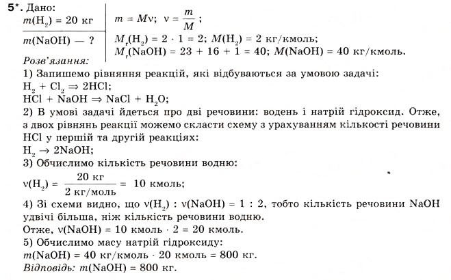 Завдання № 5 - § 28. Поняття про галогени та інертні гази - ГДЗ Хімія 8 клас О.Г. Ярошенко 2008