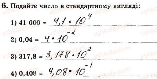 Завдання № 6 - Варіант 4 - ГДЗ Алгебра 8 клас О.С. Істер 2016 - Зошит для самостійних та тематичних контрольних робіт