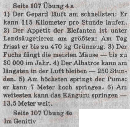 Завдання № 4 - St. 41. Unsere Tiere - ГДЗ Німецька мова 8 клас С.І. Сотникова 2008 - 4 рік навчання