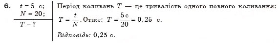 Завдання № 6 - Тестові завдання (Варіант 1) - ГДЗ Фізика 8 клас В.Д. Сиротюк 2008