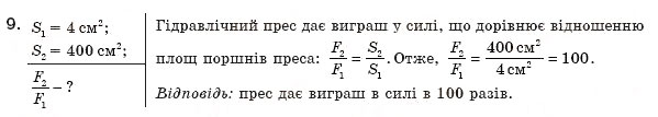 Завдання № 9 - Тестові завдання (Варіант 1) - ГДЗ Фізика 8 клас В.Д. Сиротюк 2008