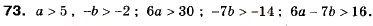 Завдання № 73 - 3. Додавання і множення числових нерівностей. Оцінювання значення виразу - ГДЗ Алгебра 9 клас А.Г. Мерзляк, В.Б. Полонський, М.С. Якір 2009