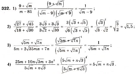 Завдання № 332 - 10. Як побудувати графіки функцій y = f (x) + b і y = f (x + a) , якщо відомо графік функції y = f (x) - ГДЗ Алгебра 9 клас А.Г. Мерзляк, В.Б. Полонський, М.С. Якір 2009