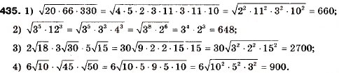 Завдання № 435 - 12. Розв’язування квадратних нерівностей - ГДЗ Алгебра 9 клас А.Г. Мерзляк, В.Б. Полонський, М.С. Якір 2009