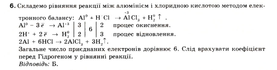 Завдання № 6 - § 14. Окисно-відновні реакції - ГДЗ Хімія 9 клас Г.А. Лашевська 2009