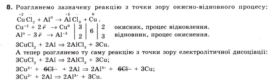 Завдання № 8 - § 15. Класифікація хімічних реакцій за тепловим ефектом. Термохімічне рівняння - ГДЗ Хімія 9 клас Г.А. Лашевська 2009