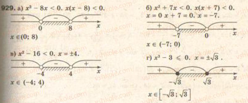 Завдання № 929 - § 21. Арифметична прогресія - ГДЗ Алгебра 9 клас Г.П. Бевз, В.Г. Бевз 2009