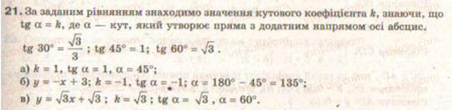 Завдання № 21 - Завдання 3 - ГДЗ Геометрія 9 клас Г.В. Апостолова 2009