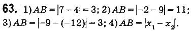 Завдання № 63 - § 2. Синус, косинус, тангенс кутів від 0° до 180°. Тригонометричні тотожності - ГДЗ Геометрія 9 клас О.С. Істер 2017