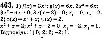 Завдання № 463 - § 11. Функція y = ax2 + bx + c, a ≠ 0, її графік і властивості - ГДЗ Алгебра 9 клас О.С. Істер 2017