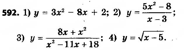 Завдання № 592 - § 14. Система двох рівнянь з двома змінними як математична модель текстових і прикладних задач - ГДЗ Алгебра 9 клас О.С. Істер 2017