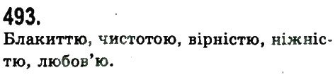Завдання № 493 - УЗАГАЛЬНЕННЯ ТА СИСТЕМАТИЗАЦІЯ ВИВЧЕНОГО У 5-9 КЛАСАХ - ГДЗ Українська мова 9 клас Н.В. Бондаренко, А.В. Ярмолюк 2009