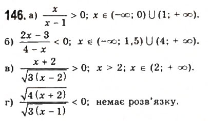 Завдання № 146 - § 2. Нерівності зі змінними - ГДЗ Алгебра 9 клас Ю.І. Мальований, Г.М. Литвиненко, Г.М. Возняк 2009