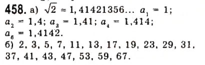 Завдання № 458 - § 10. Арифметична прогресія - ГДЗ Алгебра 9 клас Ю.І. Мальований, Г.М. Литвиненко, Г.М. Возняк 2009