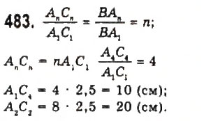 Завдання № 483 - § 10. Арифметична прогресія - ГДЗ Алгебра 9 клас Ю.І. Мальований, Г.М. Литвиненко, Г.М. Возняк 2009