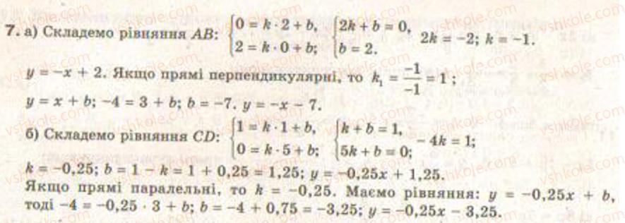 Завдання № 7 - Завдання 4 - ГДЗ Геометрія 9 клас Г.В. Апостолова 2009